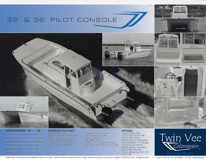 Twin Vee 32 & 36’ Brochure