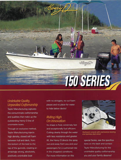Henry O 150 Series Brochure