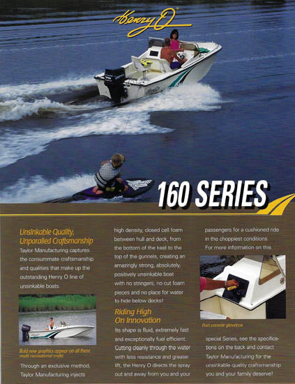 Henry O 160 Series Brochure