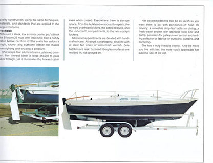 Ericson 23 Brochure