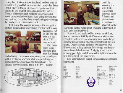 Ericson 1988 Brochure