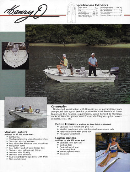 Henry O 1988 Brochure