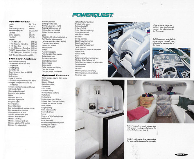 Powerquest 1994/1995 Brochure