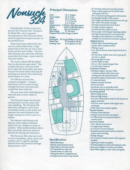 Hinterhoeller Nonsuch 324 Brochure
