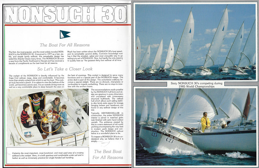 Hinterhoeller Nonsuch 30 Brochure