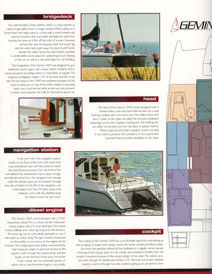 Gemini 105M Brochure