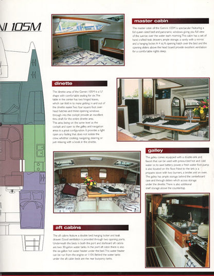Gemini 105M Brochure