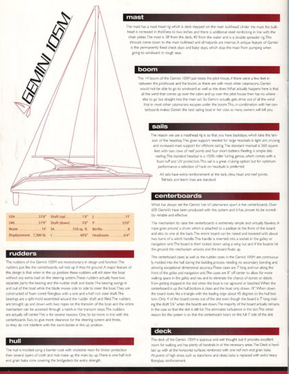 Gemini 105M Brochure