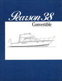 Pearson 38 Convertible Specification Brochure