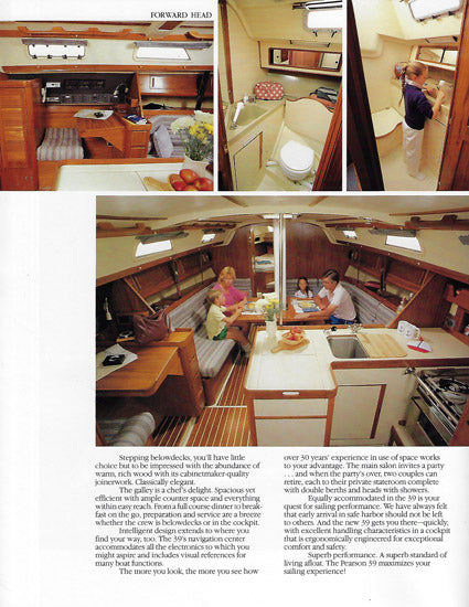 Pearson 39 Brochure