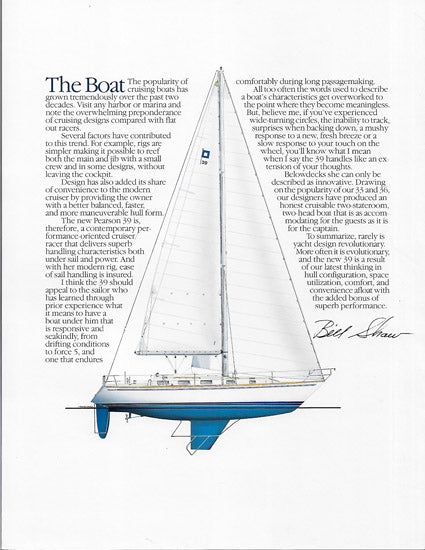 Pearson 39 Brochure