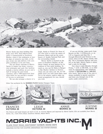 Morris 28 Linda Brochure