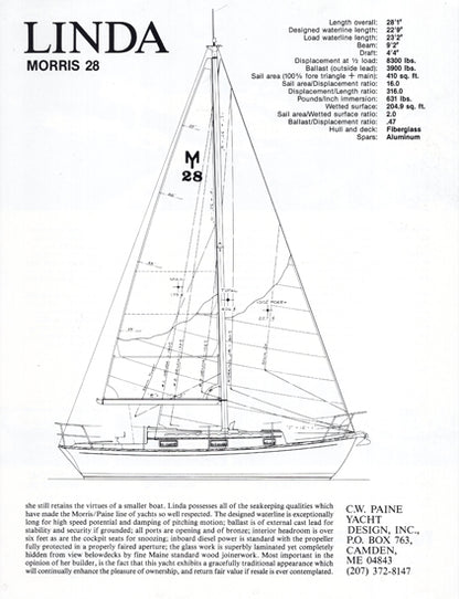 Morris 28 Linda Brochure