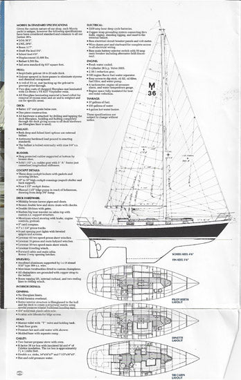Morris 36 Justine Brochure
