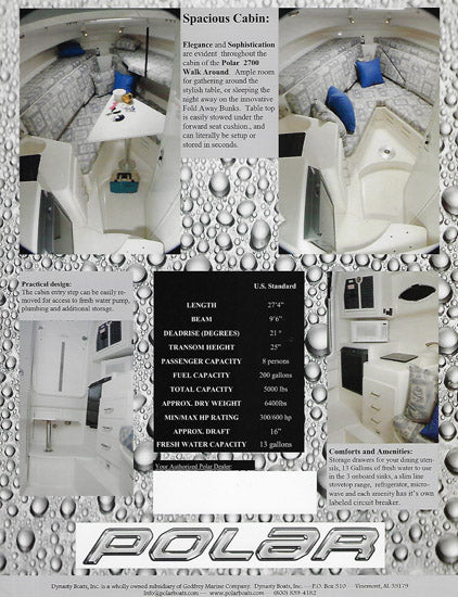 Polar 2700 Walkaround Brochure