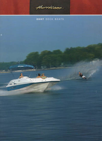 Hurricane 2007 Deck Boat Brochure