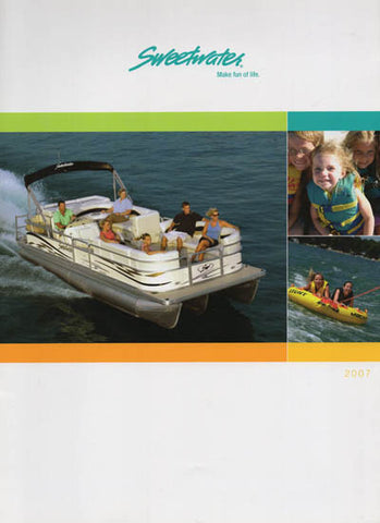 Sweetwater 2007 Pontoon Brochure