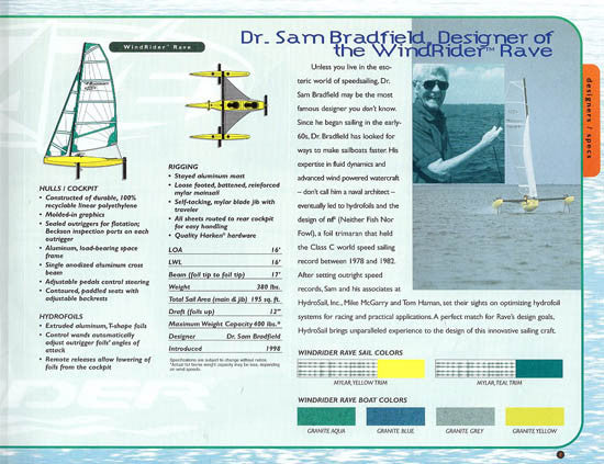 Windrider 1998 Brochure