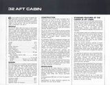 Carver 32 Aft Cabin Brochure