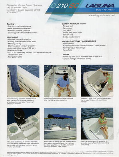 Laguna C-210SC Brochure