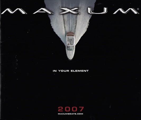 Maxum 2007 Brochure