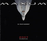 Maxum 2007 Brochure
