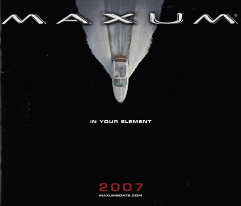Maxum 2007 Brochure