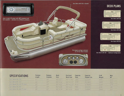 Weeres 2007 Pontoon Brochure