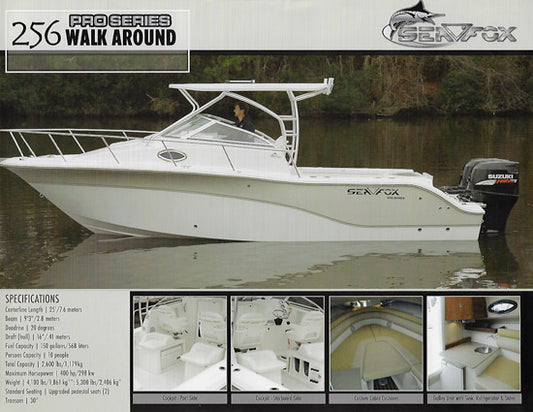 Sea Fox 256 Walk Around Brochure