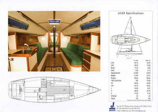 J/124 [41'] Brochure - 2005