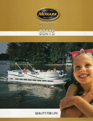 Monark 2007 Pontoon Brochure