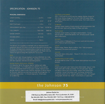 Johnson 75 Brochure
