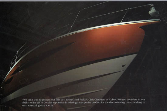 Cobalt Yachts Preview Brochure