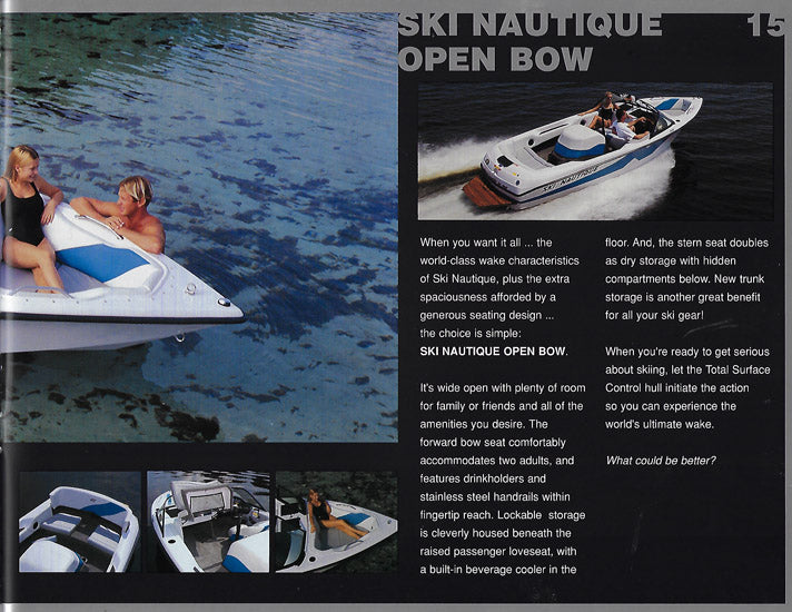 Correct Craft 2000 Nautiques Brochure