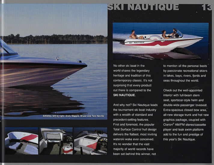 Correct Craft 2000 Nautiques Brochure
