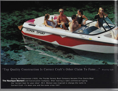 Correct Craft 2000 Nautiques Brochure