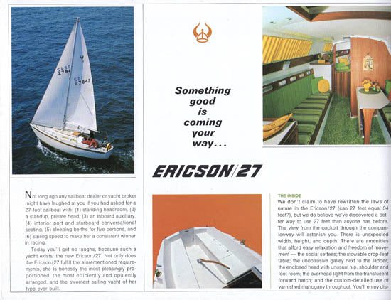 Ericson 27 Brochure