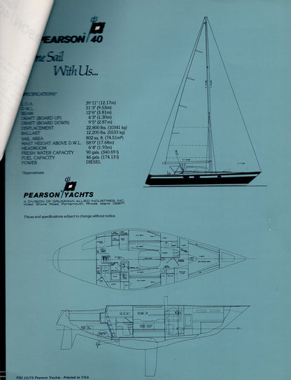 Pearson 40 Brochure