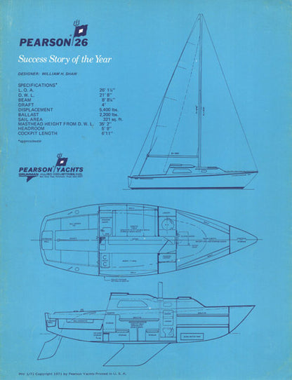 Pearson 26 Brochure