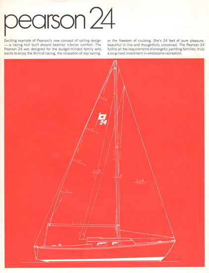 Pearson 24 Brochure