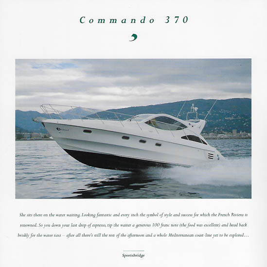 Birchwood Commando 370 Sportsbridge Brochure