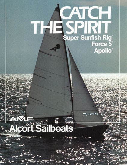 AMF Super Sunfish, Force 5 and Apollo Brochure