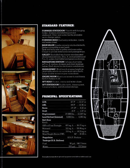 Morgan 416 Out Island Brochure