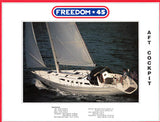 Freedom 45 Aft Cockpit Brochure