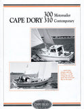 Cape Dory 300 / 310 Brochure