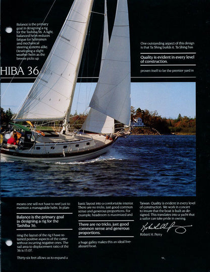 Tashiba 36 Brochure