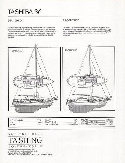 Tashiba 36 Brochure