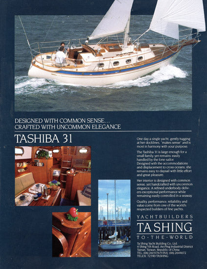 Tashiba 31 Brochure