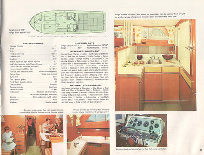 Chris Craft 1962 Sea Skiff Brochure
