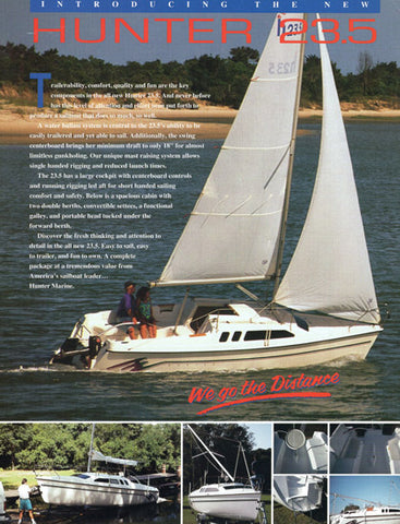 Hunter 23.5 Brochure